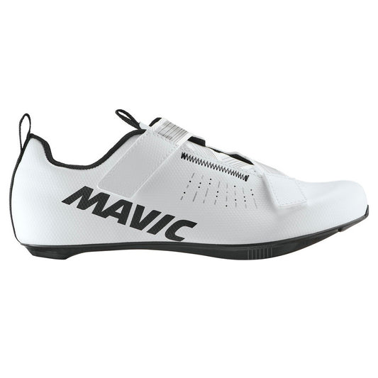 Chaussures Route MAVIC AKSIUM STRAP Blanc