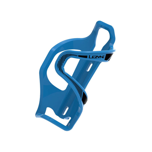Porte-Bidon LEZYNE FLOW CAGE E SL-L Tirage Gauche Bleu