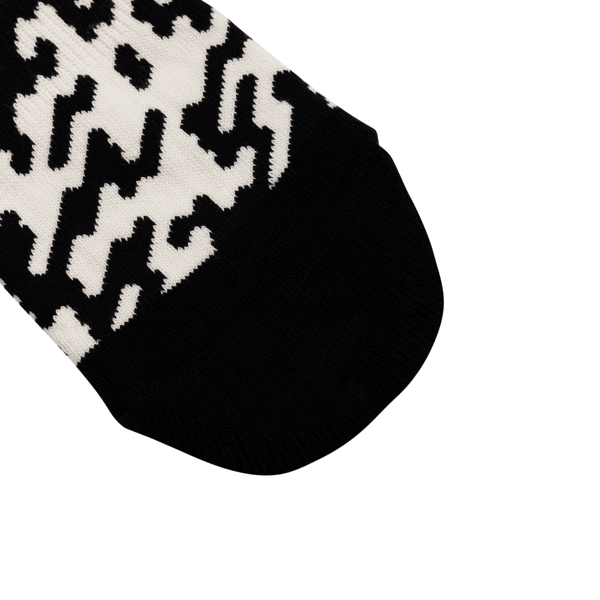 Chaussettes BURGTEC EVERYDAY CREW PATTERNED Noir/Blanc