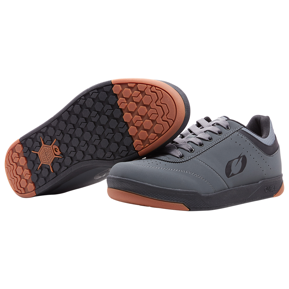 Chaussures VTT O'NEAL PUMPS FLAT Gris/Noir