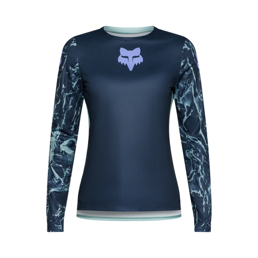 Maillot FOX RANGER IMAGE PRINT Femme Manches Longues Bleu