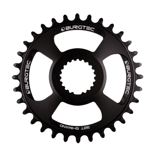 Plateau Mono BURGTEC THICK THIN 12V Shimano Direct Mount Noir