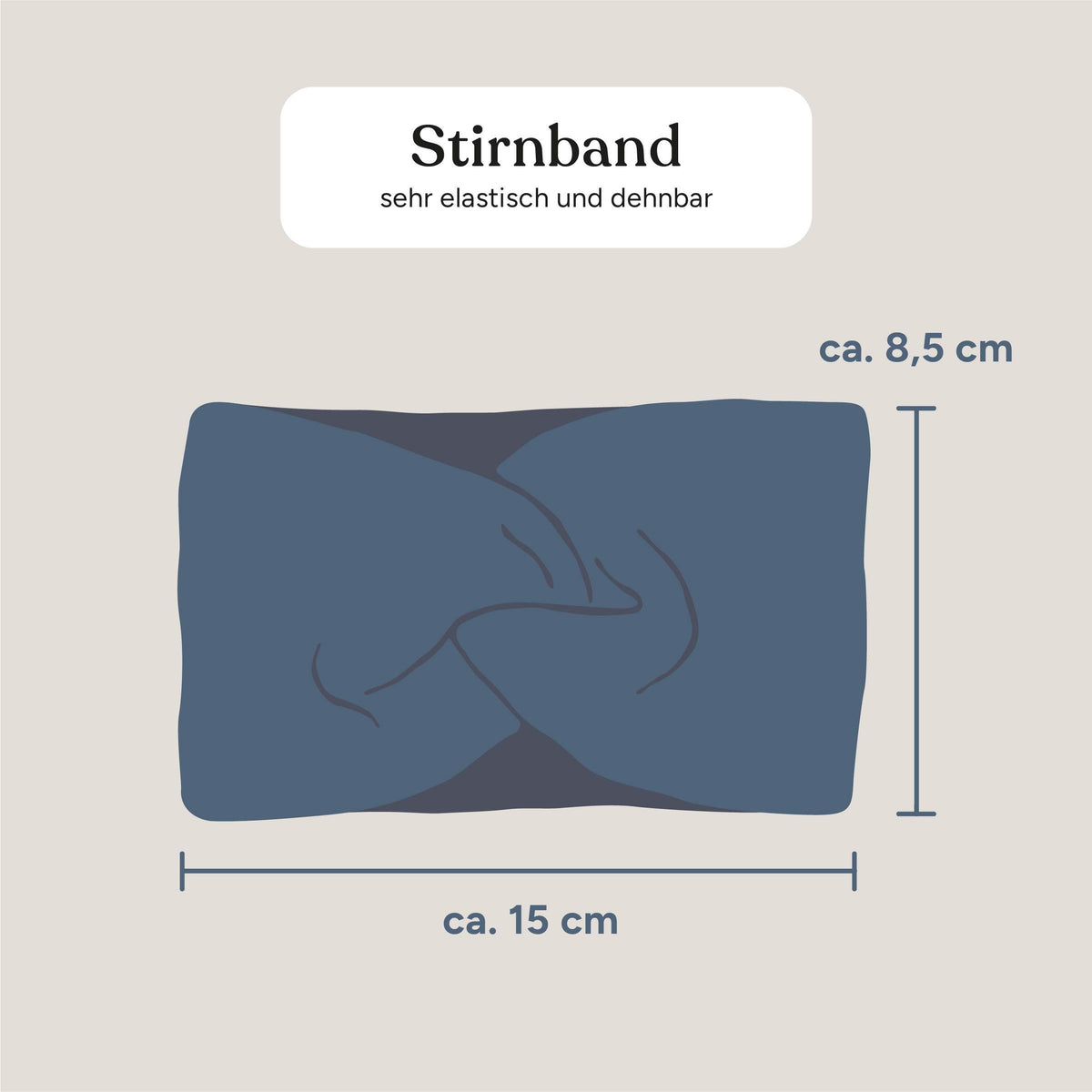 Stirnband | Rosé