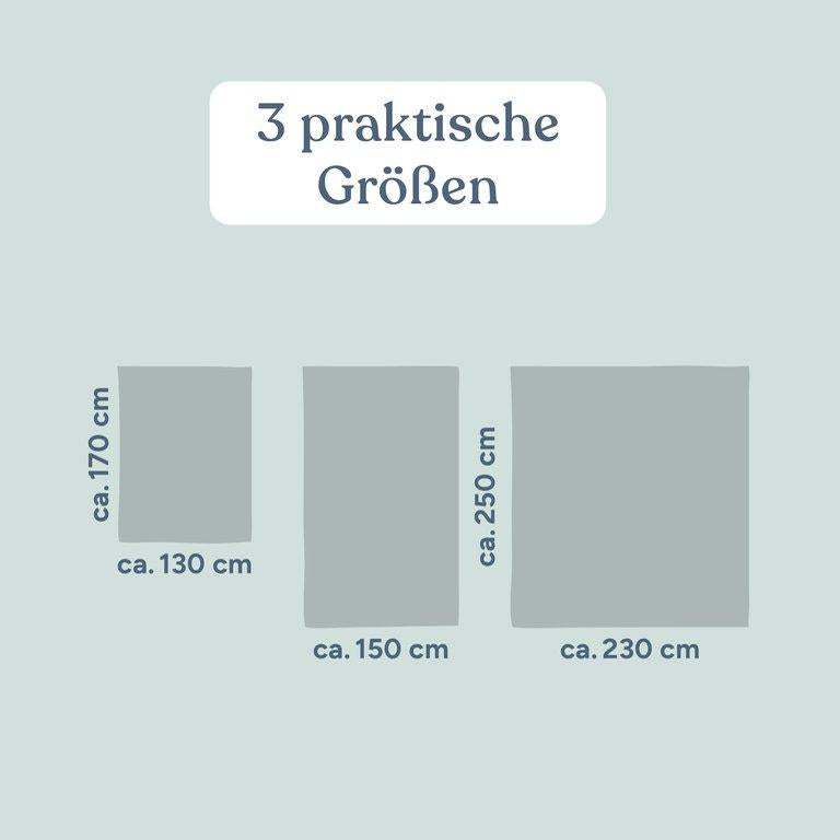 Tagesdecke Waffelpiqué | 130x170 cm | Beige