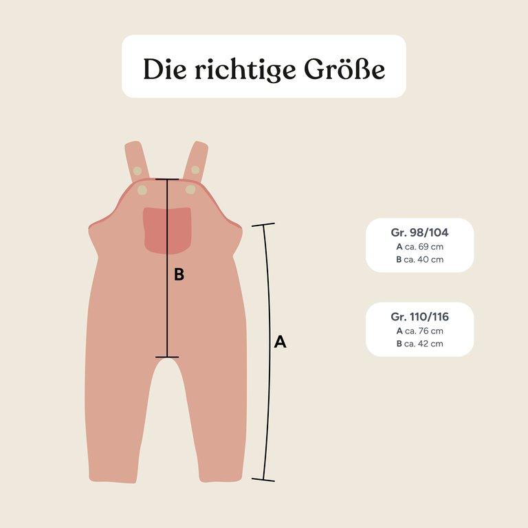 Walk-Latzhose | Rot | 98/104