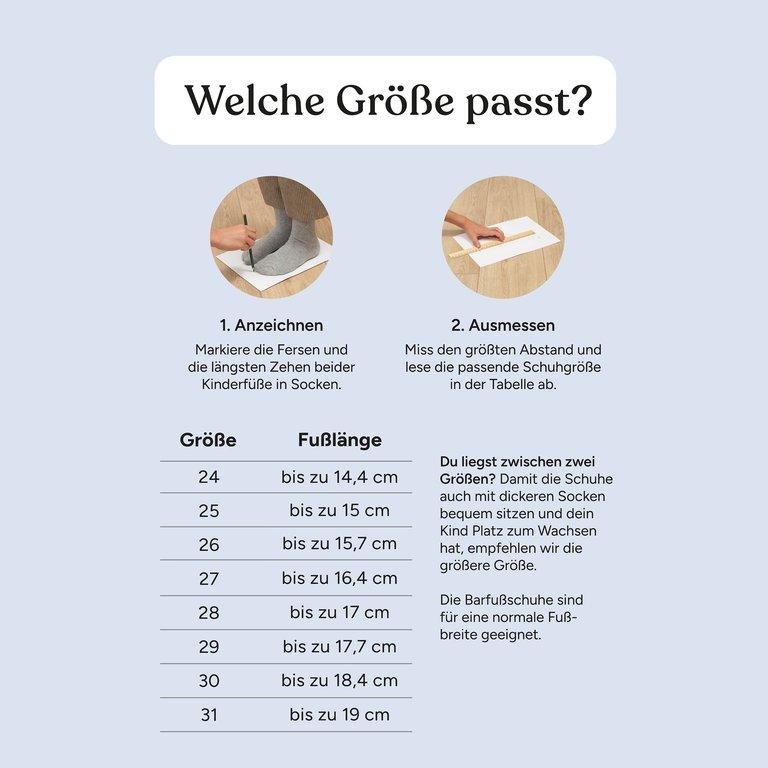 Barfußschuh | Rosé | 28