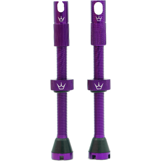 Valves Tubeless PEATY'S x Chris King MK2 Presta 80 mm (x2) Violet