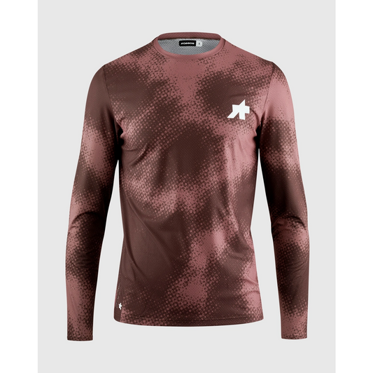 Maillot ASSOS TACTICA T5 MUD FLAGE Manches Longues Marron