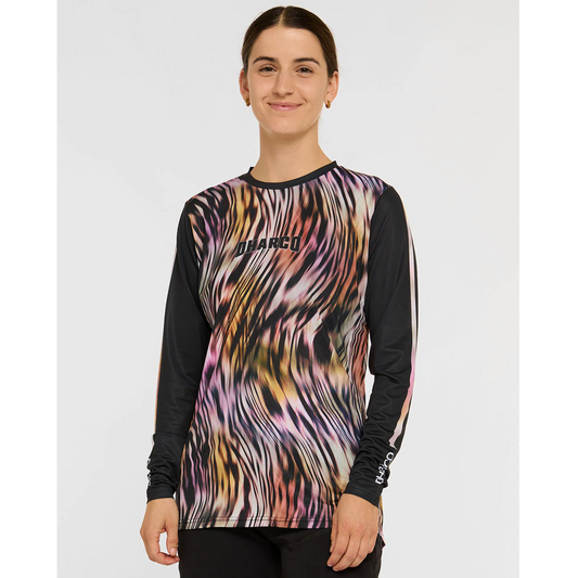 Maillot DHARCO RACE ACID SAFARI Manches Longues Femme Multi
