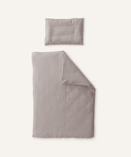 Ehrenkind Kinder-Bettwäsche Taupe.