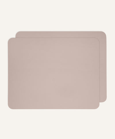 Ehrenkind Tischset 2er-Set Taupe.