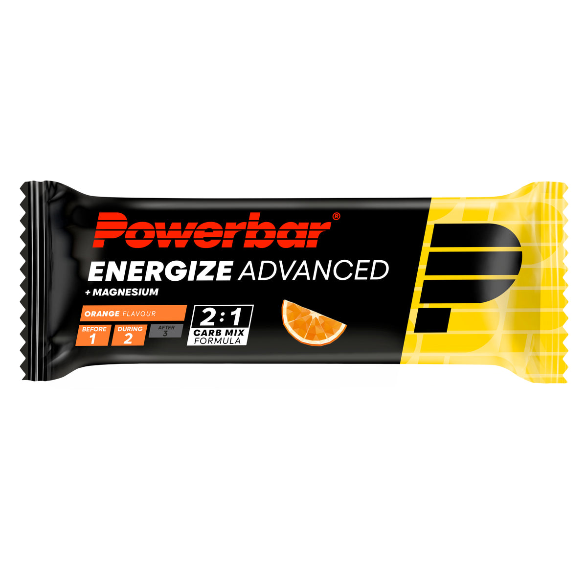 Barre Énergétique POWERBAR ENERGIZE ADVANCED (55g) Orange