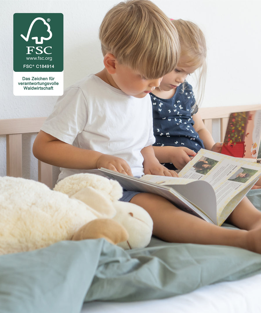 Hausbett Buche Natur FSC