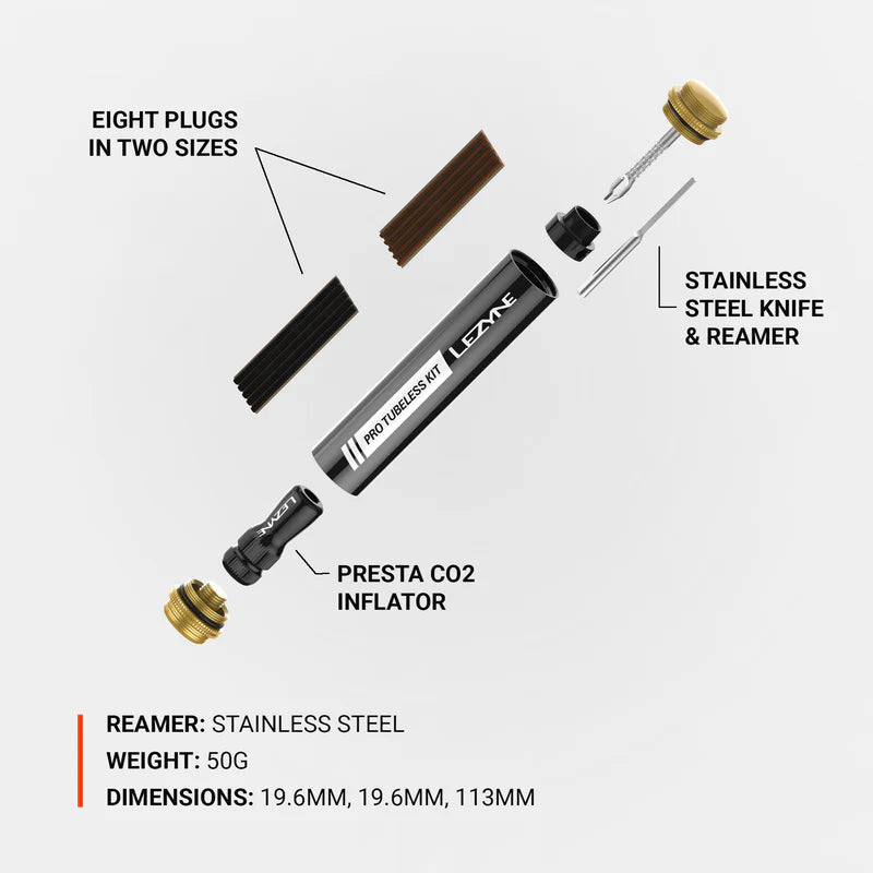 Kit de Réparation LEZYNE PRO TUBELESS