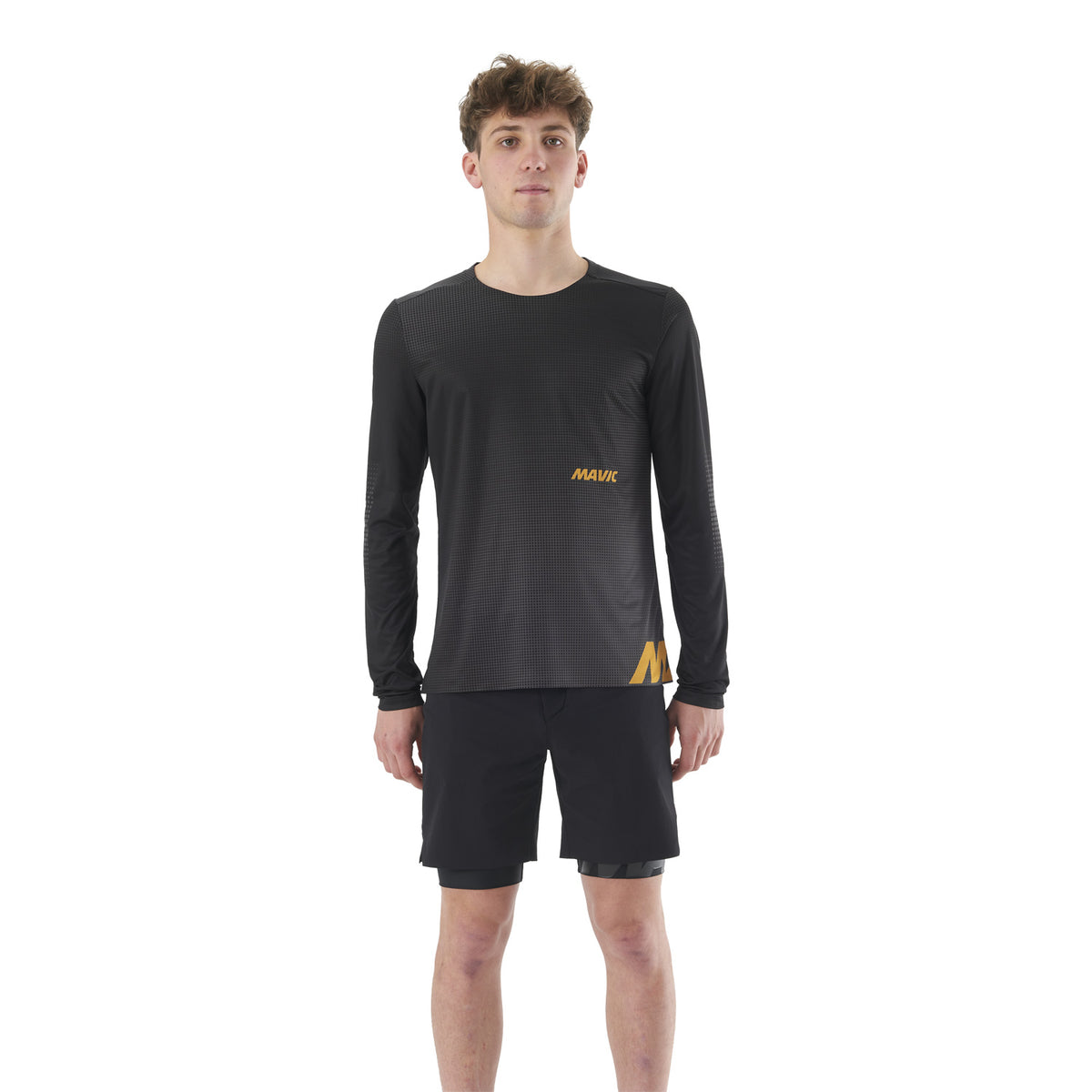 Maillot MAVIC CROSSTRAIL Manches Longues Noir