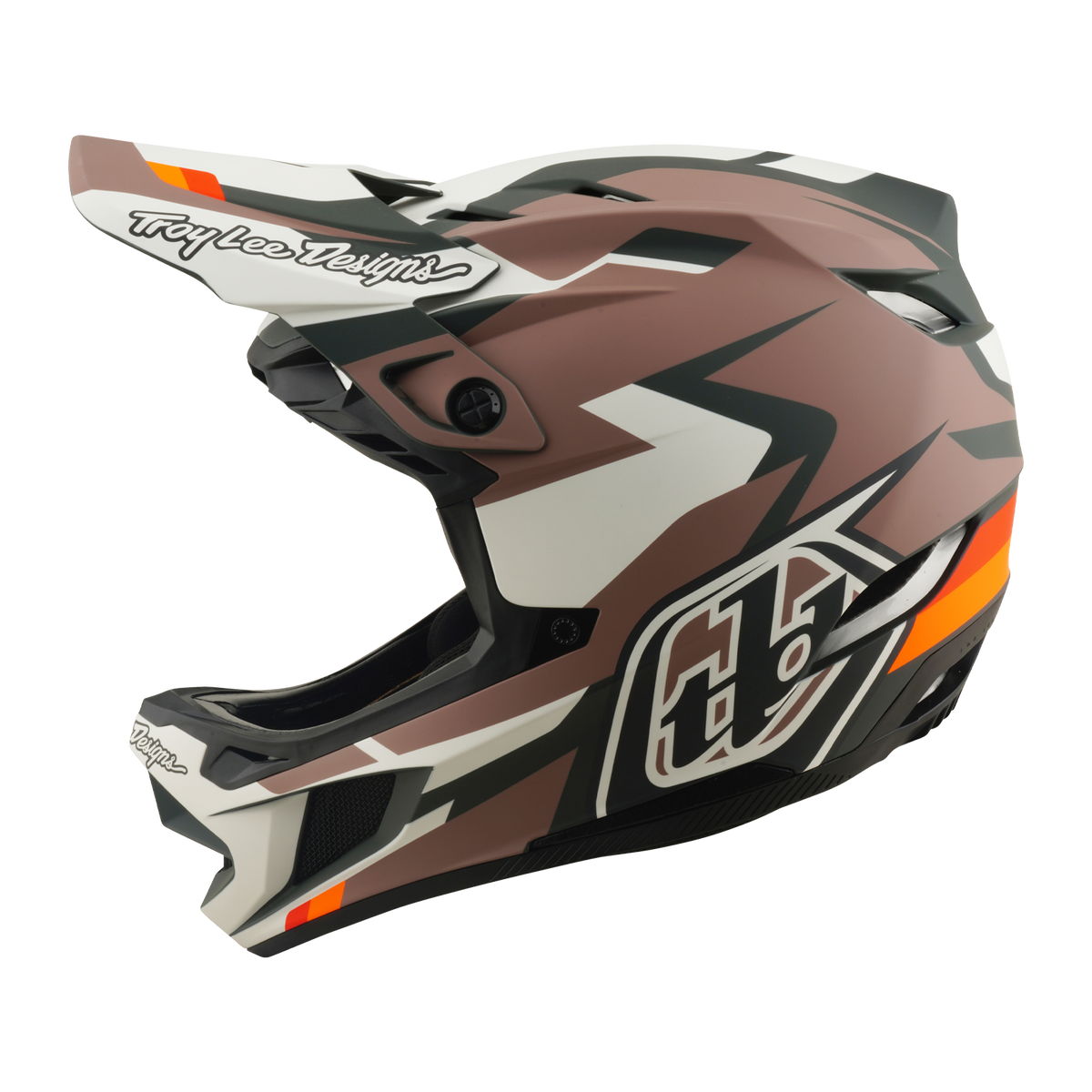 Casque VTT TROY LEE DESIGNS D4 POLYACRYLITE MIPS ROAMER Clay