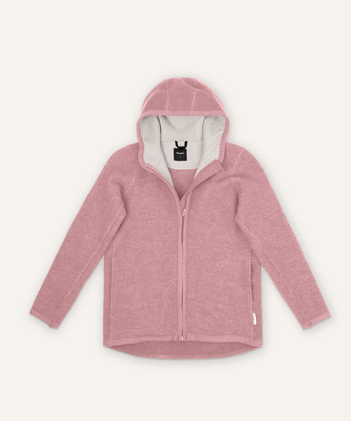 Walkjacke Damen Altrosa.