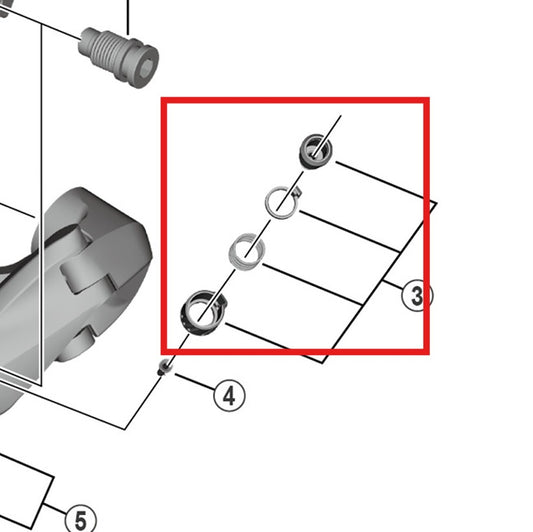 Vis de Serrage Cable de Dérailleur Arrière SHIMANO RD-R8000/RX820/RX810/RX812/RX800/RX822