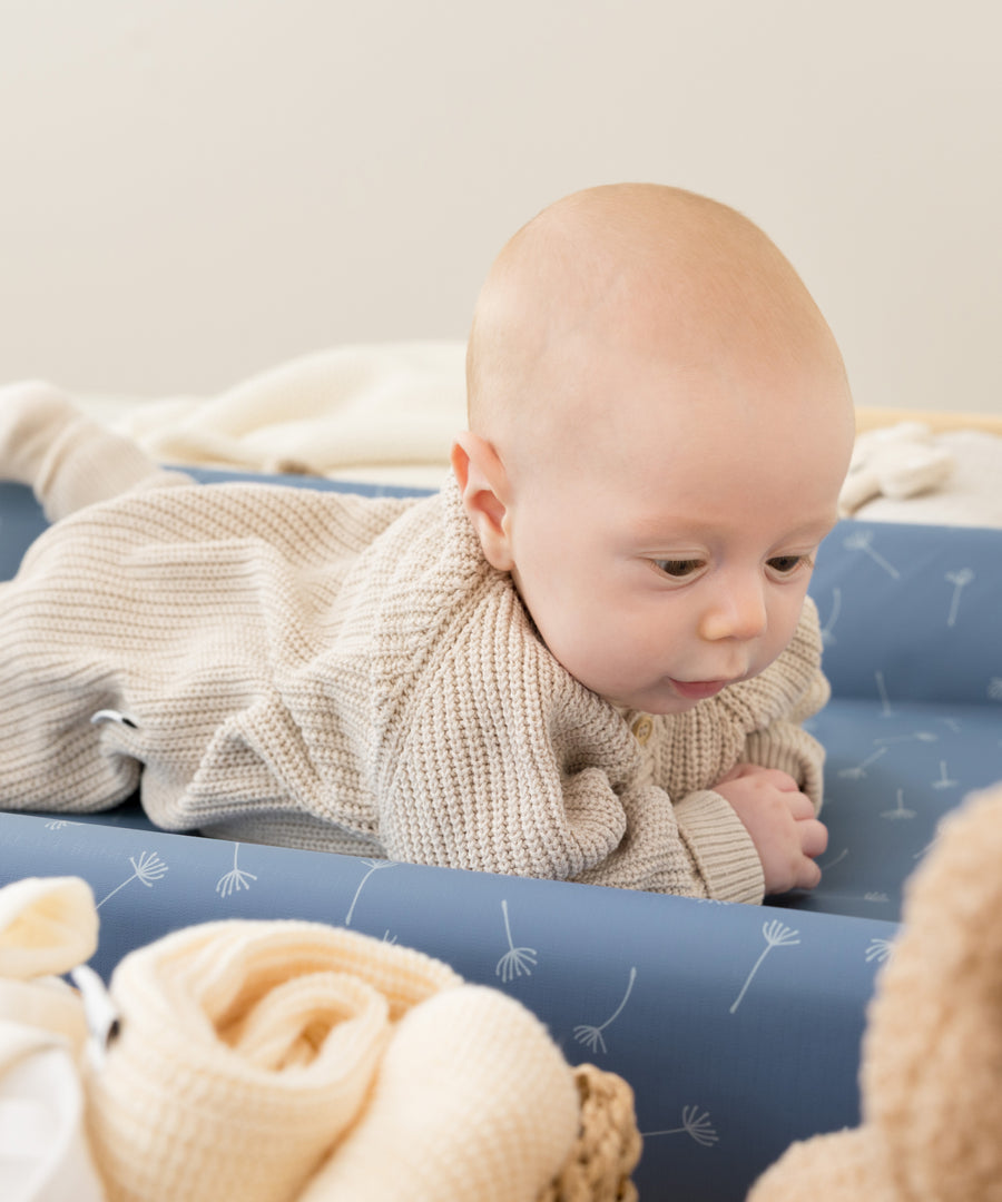 Wickelauflage aus phthalatfreien Materialien für Babys