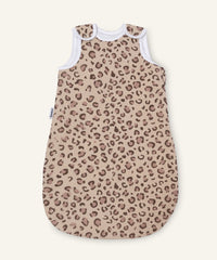 Musselin Babyschlafsack ganzjährig Natur Leo.
