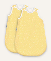 2er Bundle Ehrenkind Baby-ganzjahresschlafsack rund Vanille Pusteblume.