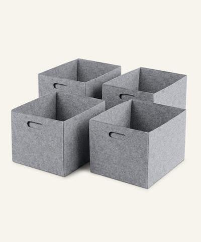 4er-Pack Filzbox