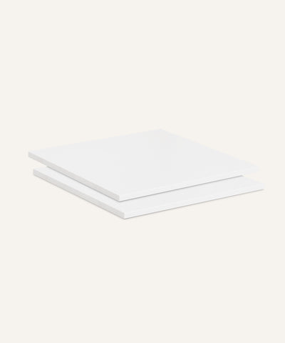 Ehrenkind Einlegeboden 50cm für den Kleiderschrank Linia Kiefer Weiß 50cm.