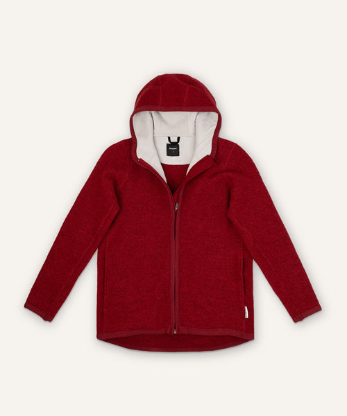 Walkjacke Damen in Rot.
