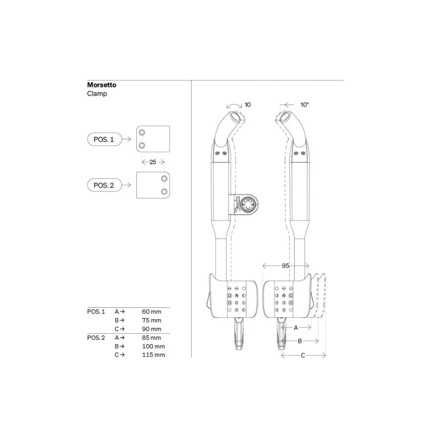 Prolongateurs de Cintre DEDA FAST PRO