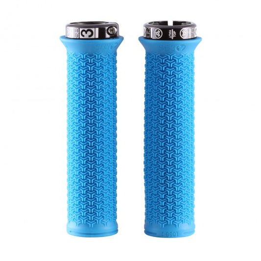 Grips SB3 LOGO 2 Lock-On 136 mm Bleu