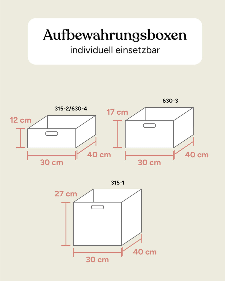 Aufbewahrungssystem  |  Buche Natur