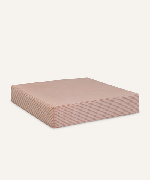 Hüpfpolster Cord in Rosé.
