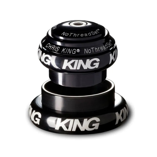 Jeu de Direction Externe CHRIS KING NOTHREADSET 1"1/8-1.5" EC34/EC44 Noir