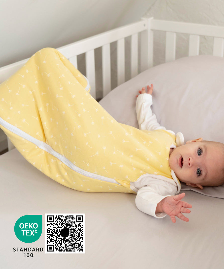 Baby Sommerschlafsack aus GOTS und OEKO-TEX zertifizierten Materialien