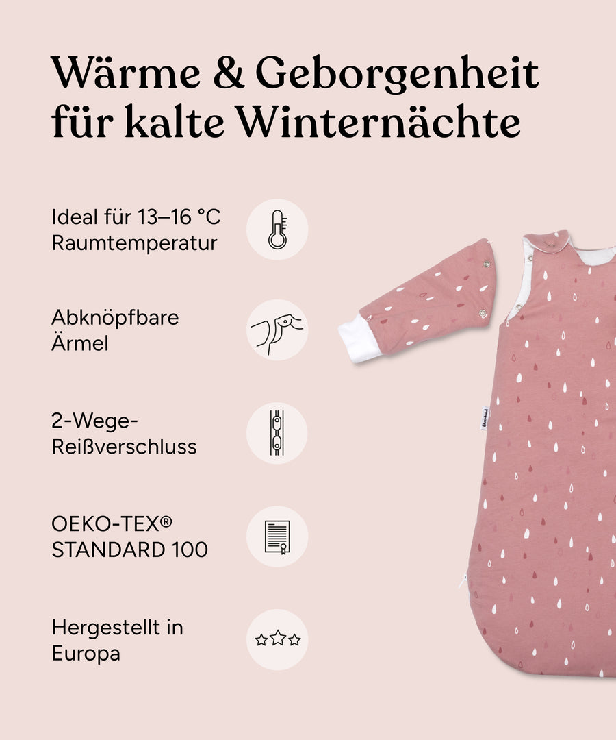 Vorteile Babyschlafsack 3.5 TOG.