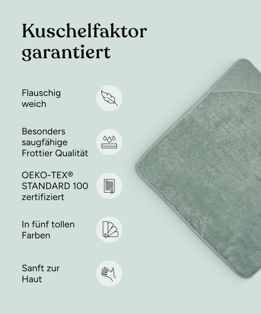 Vorteile Kapuzenhandtuch