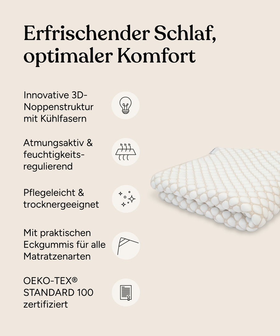 Vorteile kühlende Matratzenauflage.